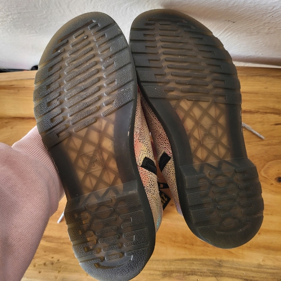 Dr. Martens 1460 Pascal Iridescent Rainbow Boots, Size 2 Youth - Picture 8 of 8